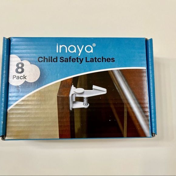 Child Proof Safety Latches - 8 Pack - NWT - Picture 3 of 6